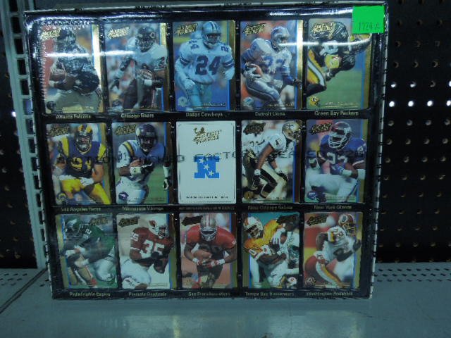 Football card set & Eagles book sealed (1 of 4)