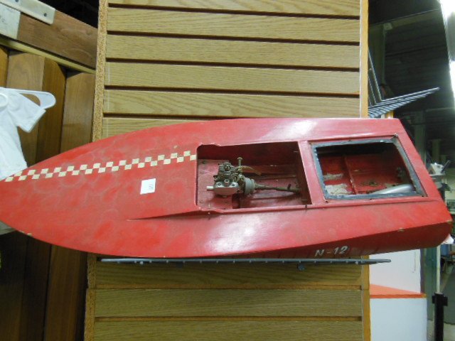Wood Model Motor boat (1 of 4)