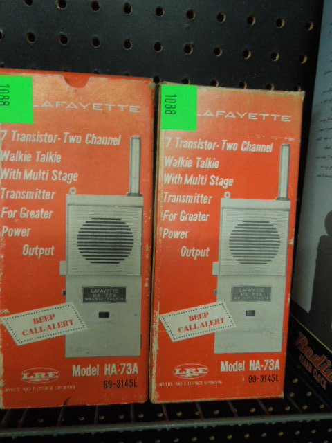 Pr. of Lafayette 2-Channel Walkie-Talkies (1 of 3)