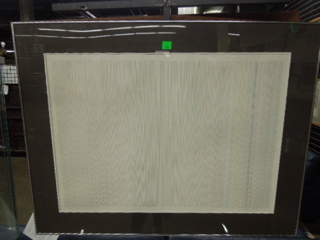 Gene Davis, Litho, "Narcissus" (1 of 4)