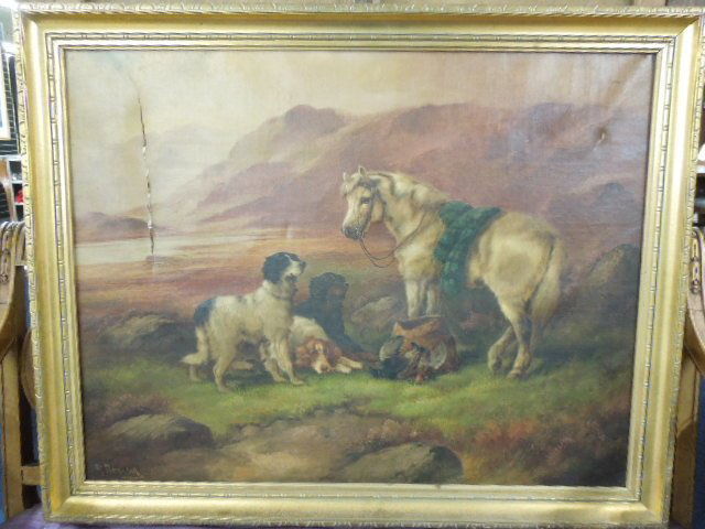 R. Cleminson, o/c, Highlands Hunters (1 of 5)