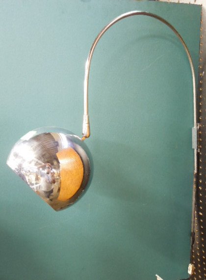 Modern Chrome Arc Lamp (1 of 3)