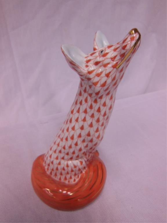Herend Porcelain "Fox" Figurine (1 of 4)