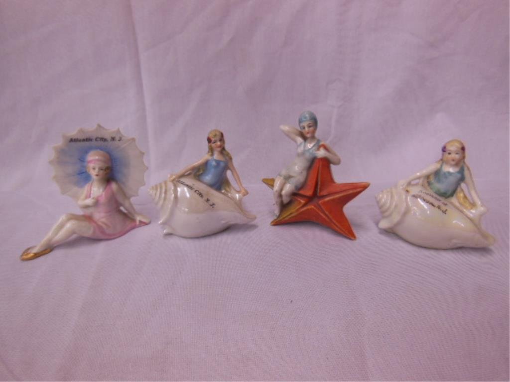 German & Japanese Bathing Beauty Figurines (1 of 6)
