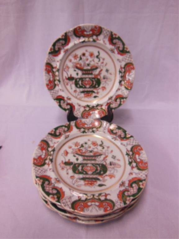 19th C. Masons' Ironstone Luncheon Plates (1 of 3)