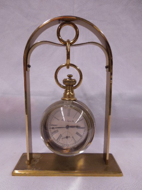 Henri Login German Paperweight Clock (1 of 3)