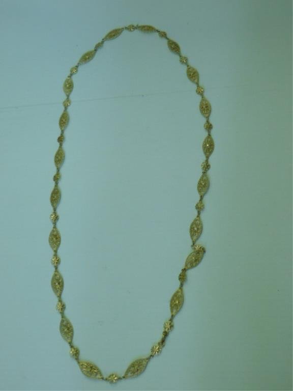 18k YG Italian Neck Chain (1 of 1)