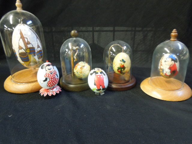 6 Hand Painted Disney Eggs (1 of 4)