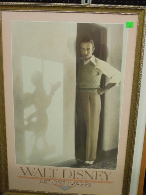Framed Walt Disney Poster (1 of 2)