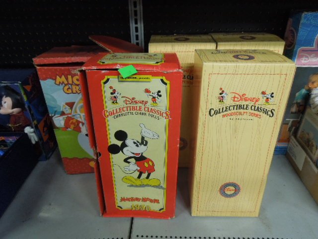 6 Disney Mickey Mouse Collector Dolls (1 of 6)
