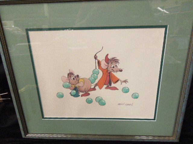 Framed Repro Cinderella Prod Sketch Print (1 of 4)