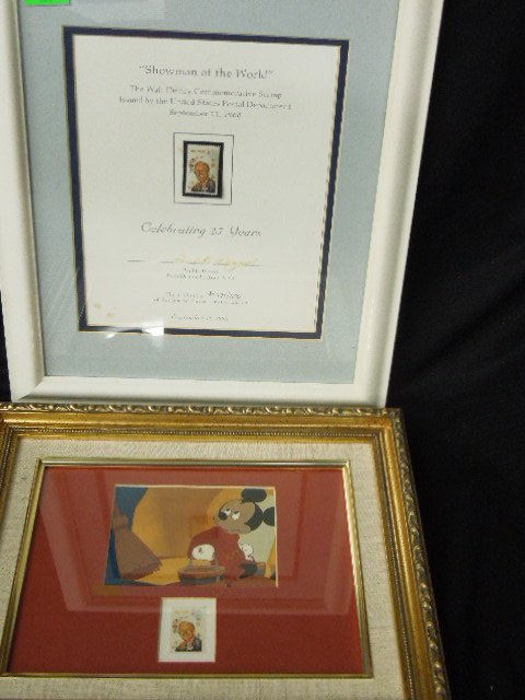 2 Framed Walt Disney 6¢ Stamps (1 of 7)