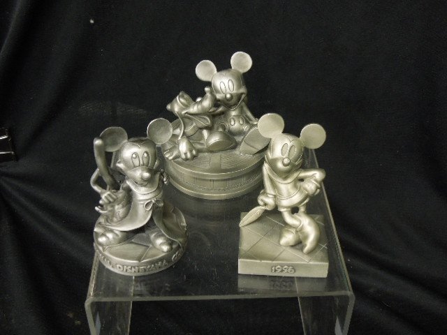 3 Disneyana Convention Pewter Figures (1 of 7)