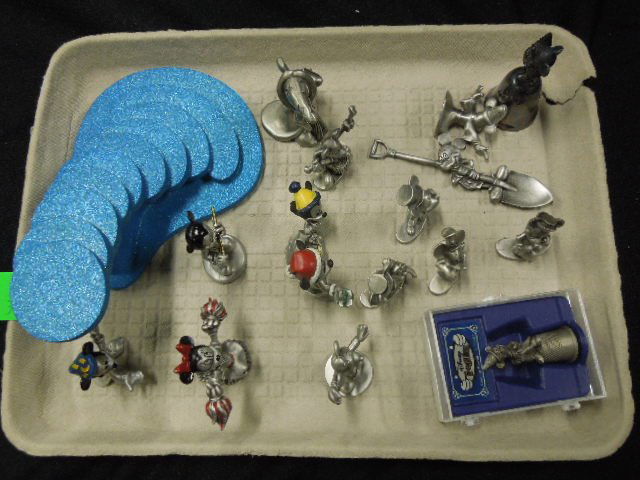 Lot Pewter Disney Character Figures (1 of 4)