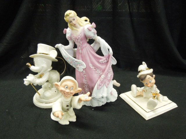 4 Lenox Disney Figurines (1 of 4)