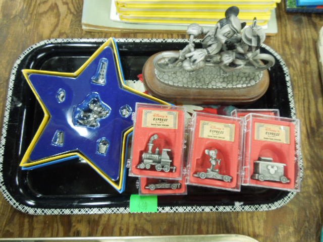 Lot of Disney Pewter Figurines & Other (1 of 4)