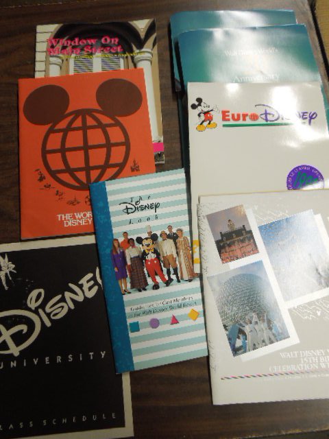 Disney Press packs pamphlets & booklets (1 of 8)
