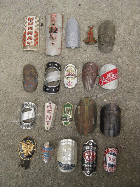 Lot of 20 headbadges (1 of 1)