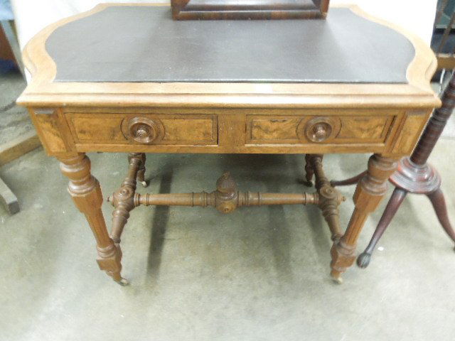 Renaissance Revival Library Table (1 of 4)