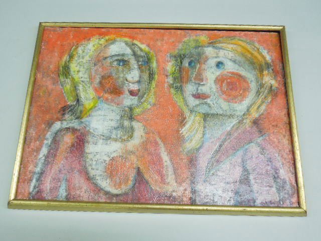 R.E. Berger, o/c, "All Dressed Up" (1 of 3)