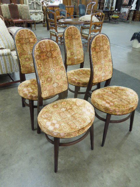 Set 4 Dunbar Berne Indian Chairs (1 of 5)