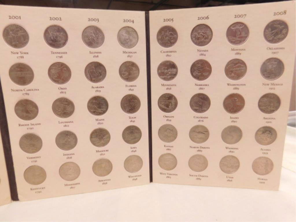 The 50 State commemorative quarters (1 of 4)