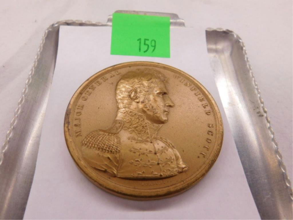 Major General Winfield Scott medal (1 of 2)