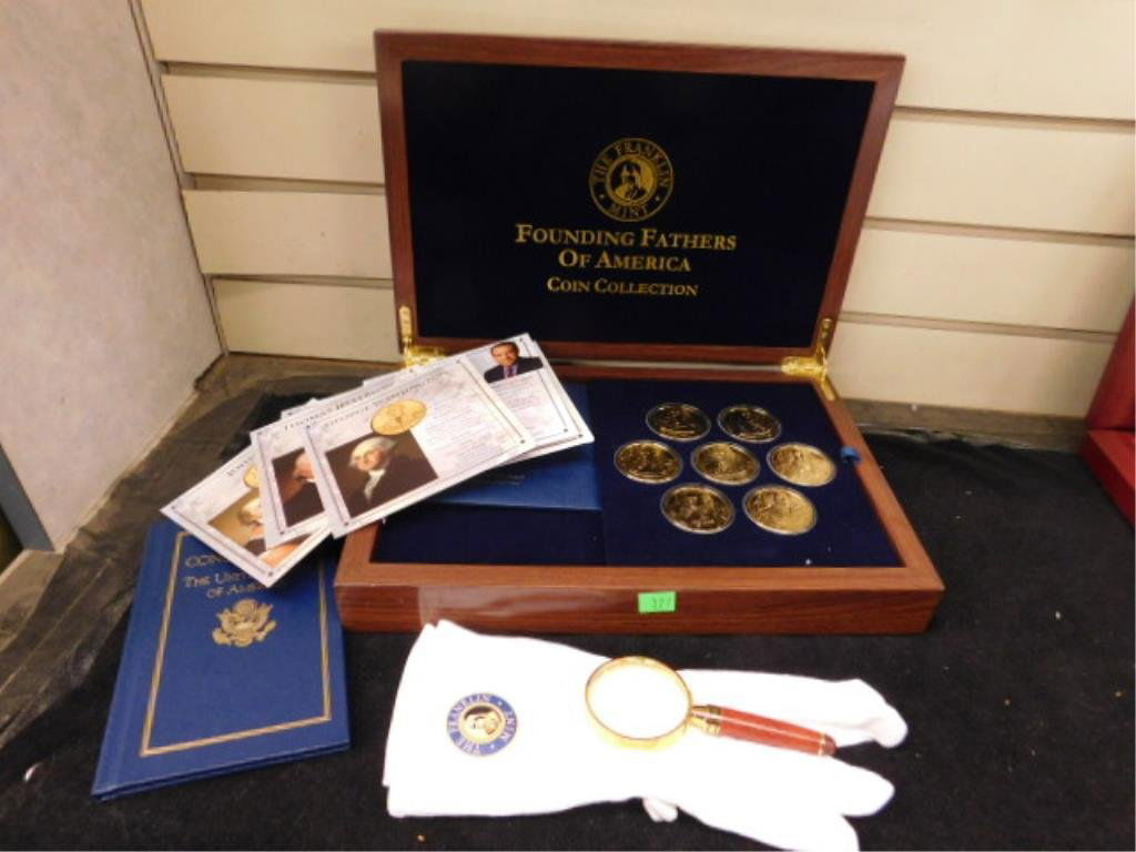 The Founding Fathers of America coin collection (1 of 4)