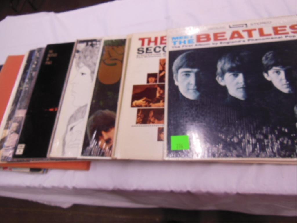14 Beatles & Other LPs: Ten Beatles LP's, Meet the Beatles (ST2047), The Beatles Second Album ( T 2080), Beatles '65 (T2228), Rubber Soul (ST 2442), Revolver (ST 2576), HELP! (SMAS 2386), The Beatles in Italy (EMI-Parlophone