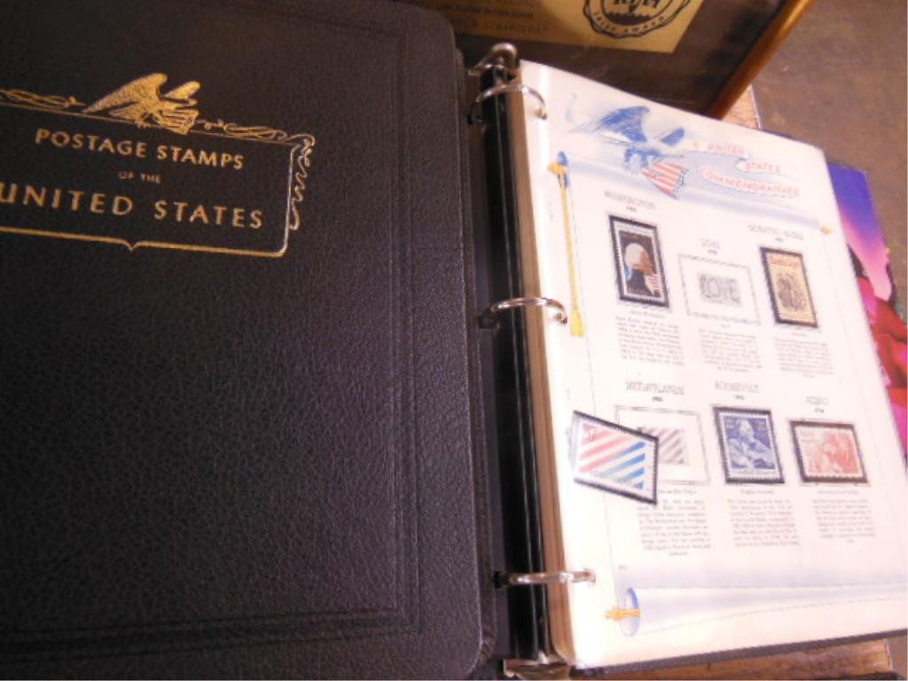 4 Binders US Postage Satmps (1 of 4)