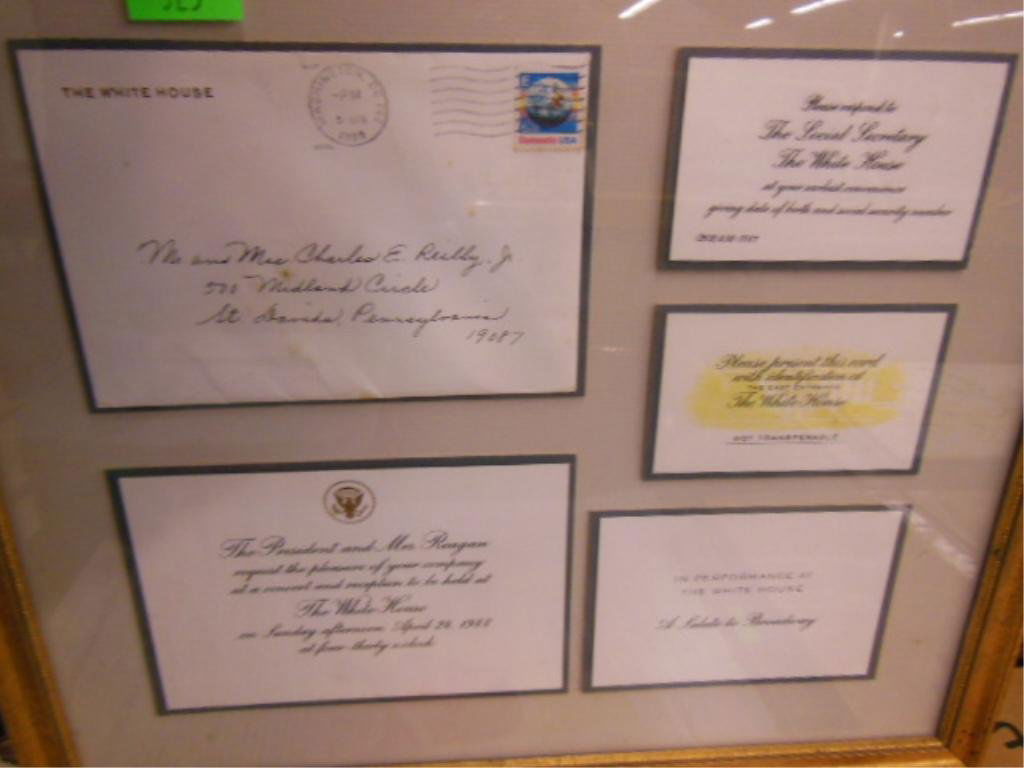 White House Invitation envelope + contents (1 of 5)
