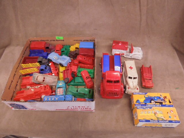 Assorted Vintage Plastic Vehicles (1 of 5)