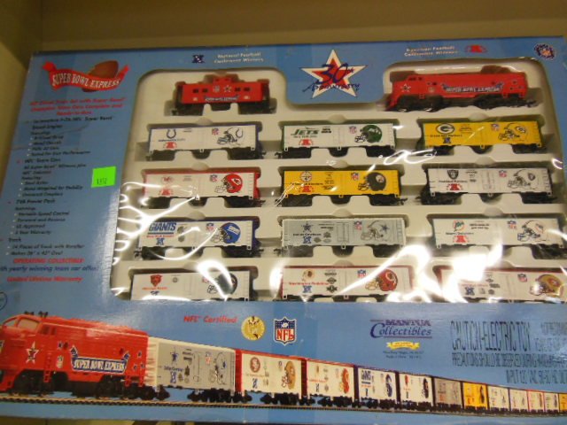 super bowl express train set