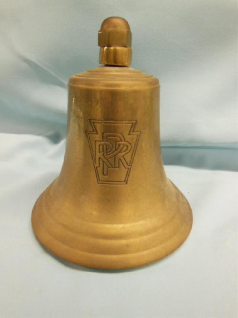 PRR Rail Post Brass Bell (1 of 4)