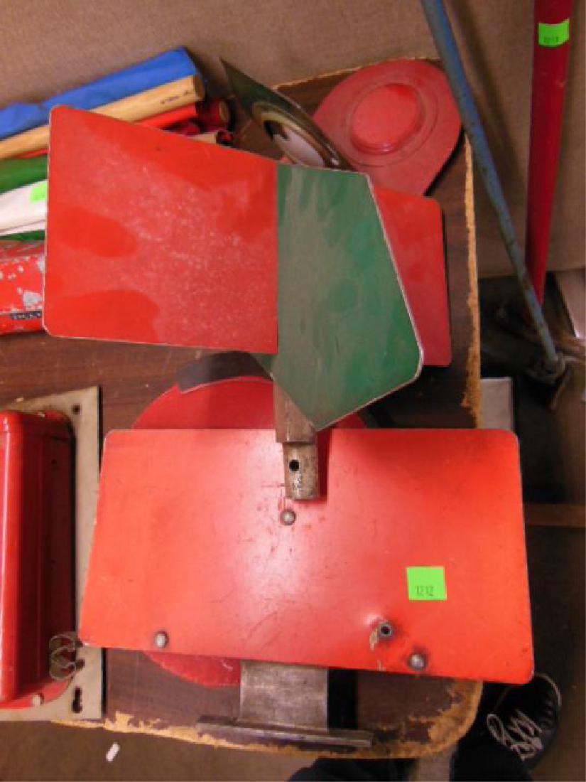 Lot RR Switch Track Indicator Signs (1 of 5)