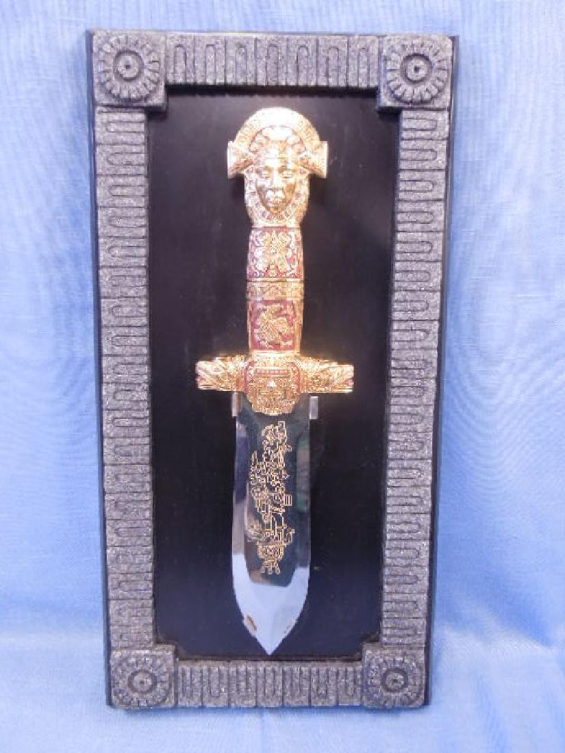 Franklin Mint Aztec Knife (1 of 4)