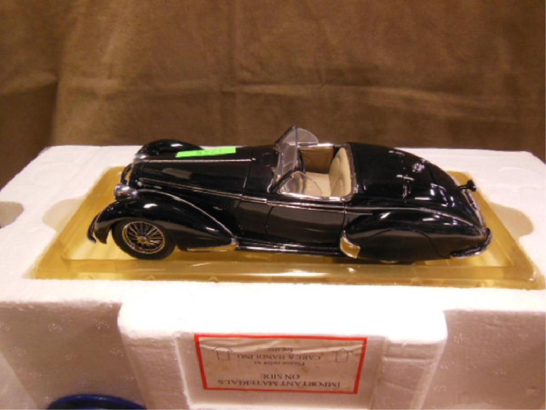 Franklin Mint Diecast Black 1937 Roadster (1 of 4)