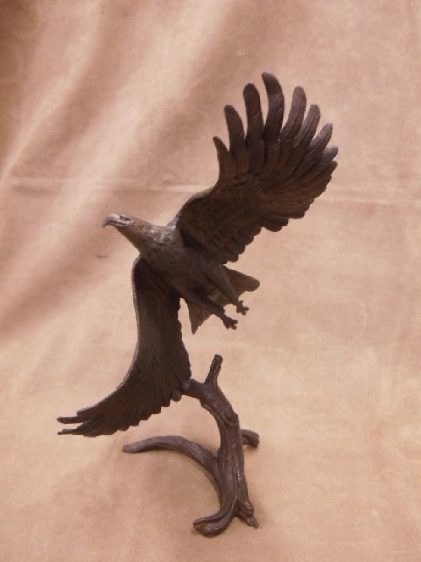 Franklin Mint Bronze Eagle Sculpture (1 of 6)
