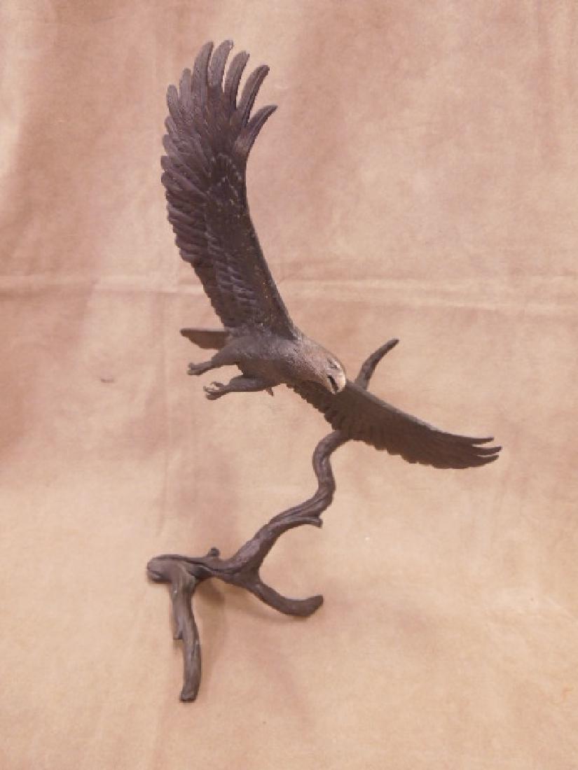 Franklin Mint Bronze Eagle Sculpture (1 of 5)