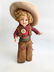 B5: WOW Shirley Temple 17" Composition original Cowgirl
