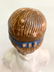 Antique Schoenhut Character Girl Doll with carved blue - 4