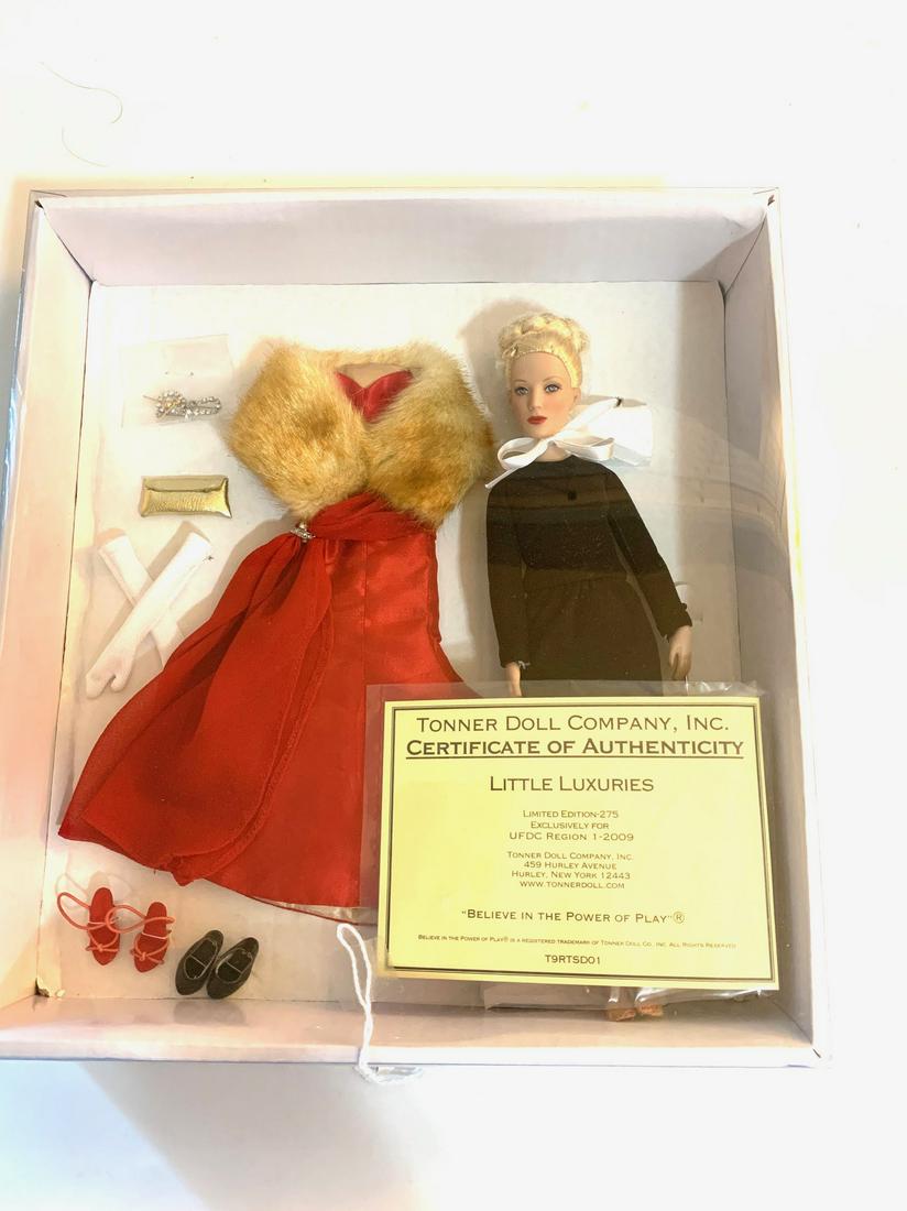 Tonner Doll Co Little Luxuries Limited Edition: Tonner Doll Co Little Luxuries Limited Edition Doll and Accessories Mint in Box