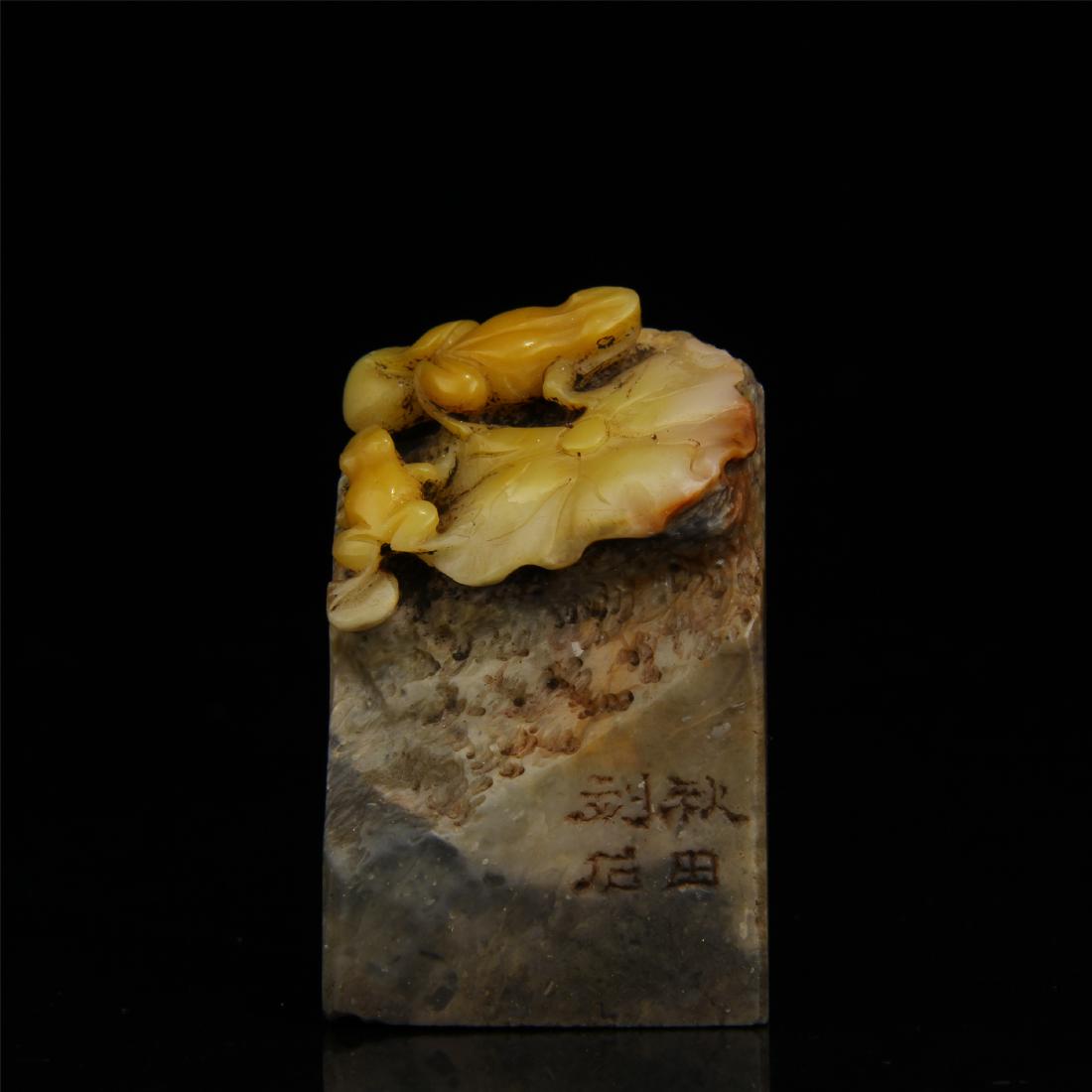 CHINESE SOAPSTONE SEAL (1 of 6)