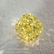 GIA CERTIFICATED 1.01 CT CUSHION SHAPE FANCY YELLOW