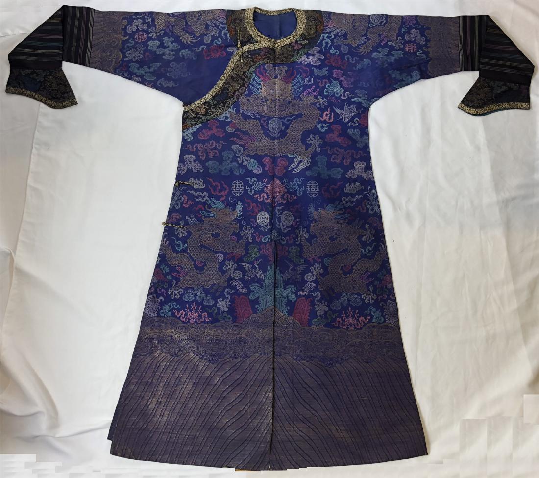 CHINESE KESI IMPERIAL DRAGON ROBE (1 of 9)