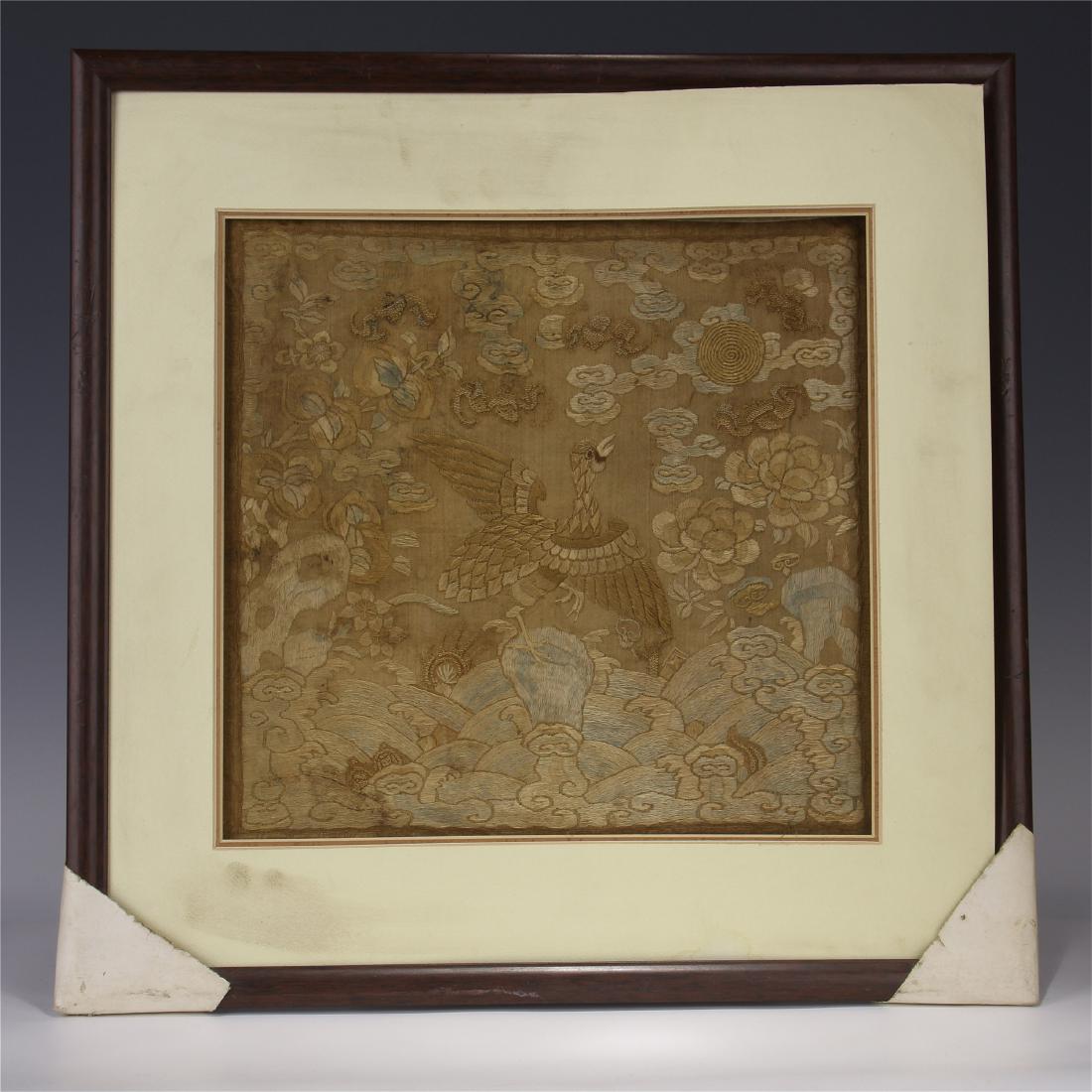 CHINESE EMBROIDERY PHOENIX TEXTILE (1 of 5)