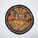 CHINESE EMBROIDERY DRAGON MANDERIAN OFFICIAL ROUND RAND