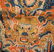 CHINESE EMBROIDERY DRAGON MANDERIAN OFFICIAL ROUND RAND - 4