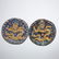 PAIR OF CHINESE EMBROIDERY DRAGON MANDERIAN OFFICIAL