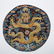 PAIR OF CHINESE EMBROIDERY DRAGON MANDERIAN OFFICIAL - 2